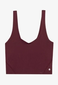 ESSENTIAL QUICK DRY CROPPED FITTED SLEEVELESS TOP - Top - Dark Blue -FOREVER 21 00c57584b2084a82a23dfadcc1821ee3