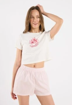 Even&Odd 2 PACK - Pyjama Bottoms - Light Pink/light Blue