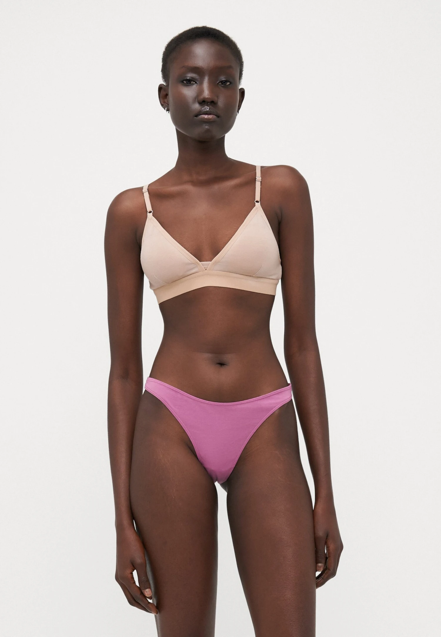 Even&Odd 5 PACK - Thong - Pink/grey/white 3 Even&Odd 5 PACK - Thong - Pink/grey/white