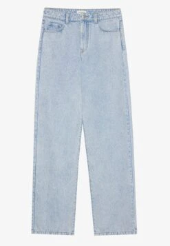 Relaxed Fit Jeans - Rinsed Denim -FOREVER 21 0322e904fbcd4f569beaa830dee507a6 2