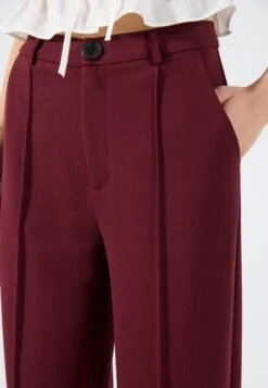 Even&Odd TAILORED WIDE LEG - Trousers - Port Royale -FOREVER 21 0407ac81684247778f01907813367ad4