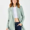 Even&Odd Blazer - Sage 1 Even&Odd Blazer - Sage -FOREVER 21 0758837fb44e4ca5b4f4d899b5a3bfc0