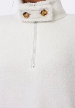 Even&Odd Fleece Jumper - Cream -FOREVER 21 07e74400fc694453b6046ddde767efa5