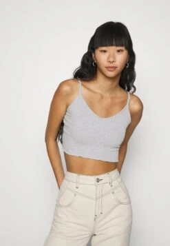 Even&Odd 2 Pack - Top - Black/Light Grey -FOREVER 21 08743706a6824880ad1a4343b3339158