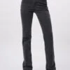 Flared Jeans - Black Denim -FOREVER 21 097186f7fa4d40f68eff3122a426411e