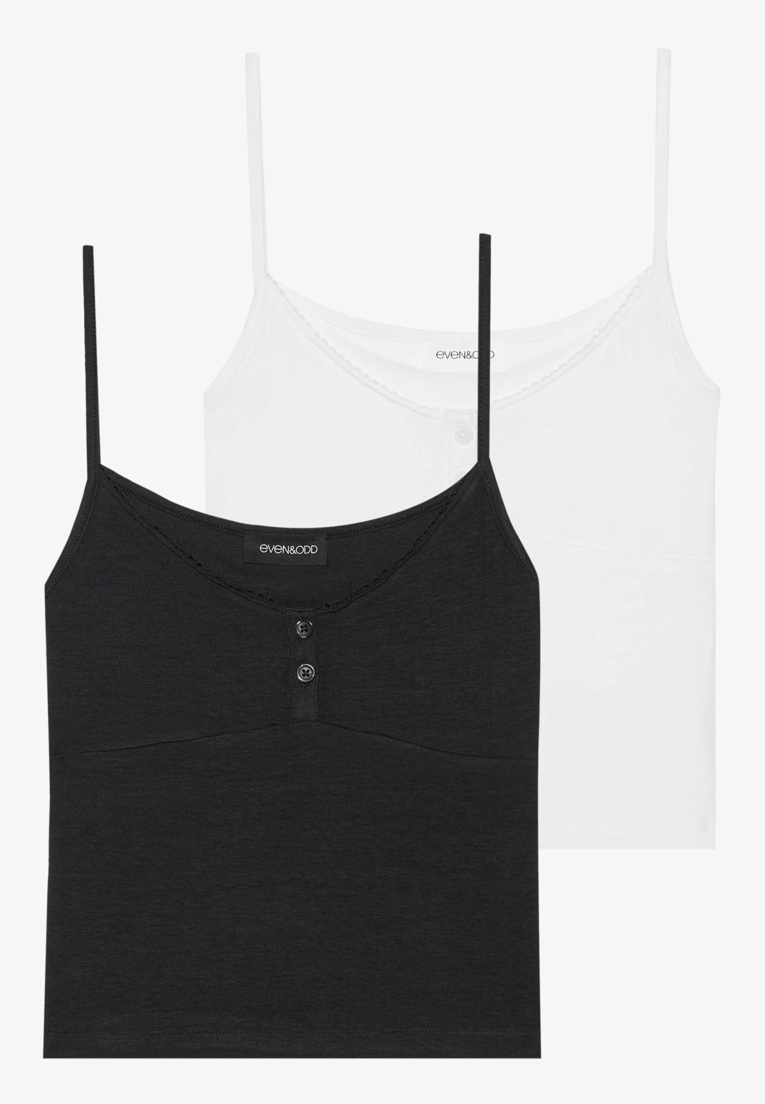 Even&Odd 2 PACK - Top - Black/egret 6 Even&Odd 2 PACK - Top - Black/egret - Image 4
