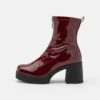 Even&Odd Platform Ankle Boots - Dark Red 1 Even&Odd Platform Ankle Boots - Dark Red -FOREVER 21 0a0aa7fc81a341ec9f4f2d834679c890