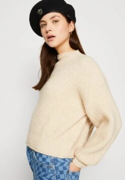 Even&Odd Moss Stitch Jumper - Jumper - Sand -FOREVER 21 0b695f83509e45e09426a3904f3cc774