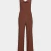 Even&Odd Jumpsuit - Brown -FOREVER 21 0dc409023c1246fe8a7235e737099088