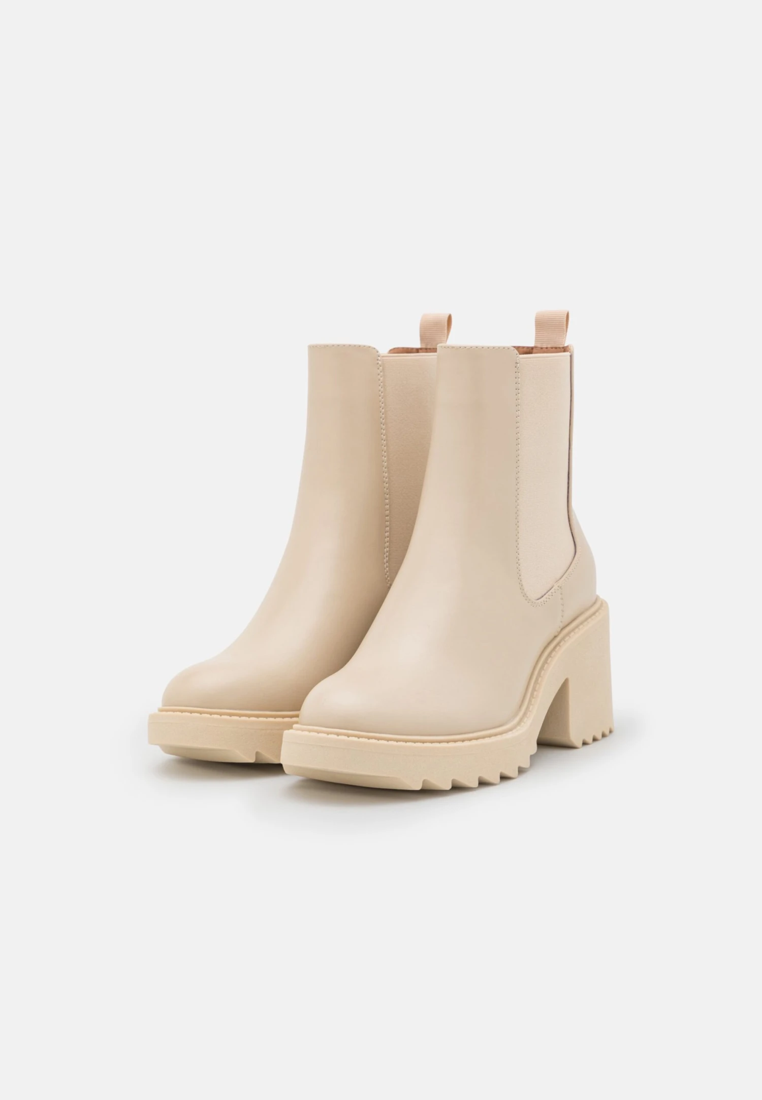 Classic Ankle Boots - Beige 5 Classic Ankle Boots - Beige - Image 3