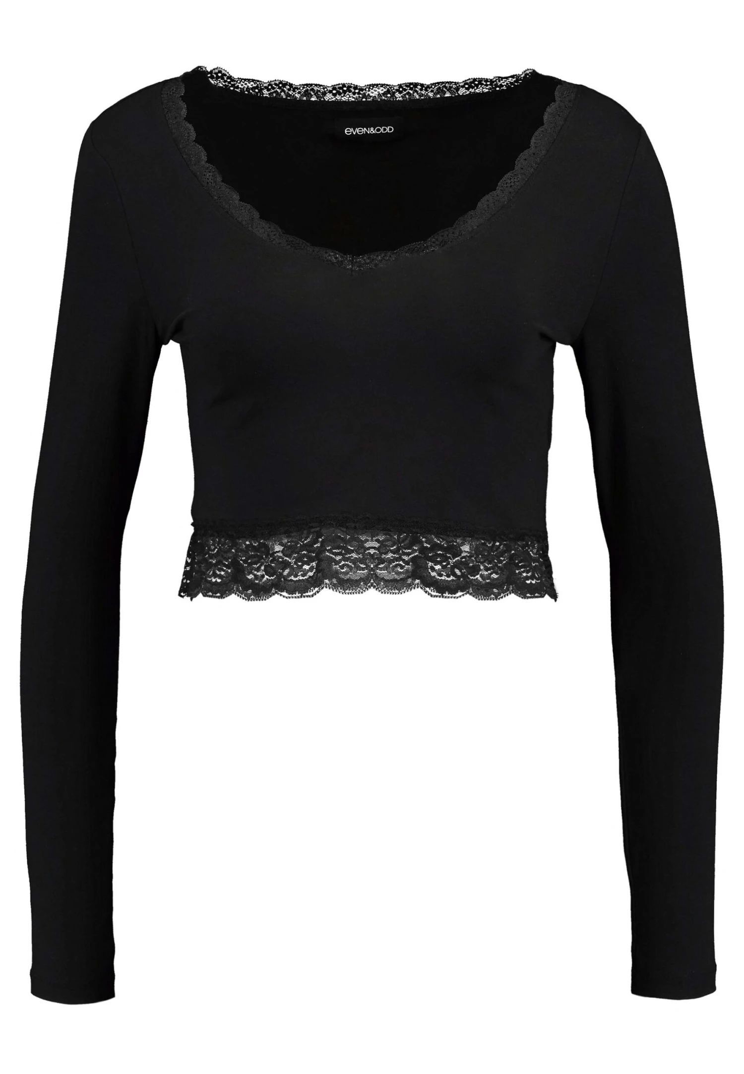 Even&Odd Long Sleeved Top - Black 6 Even&Odd Long Sleeved Top - Black - Image 4