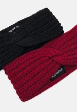 Even&Odd 2 Pack - Ear Warmers - Black/Red -FOREVER 21 109de88a1da8435c94f2fb0753f62aa0