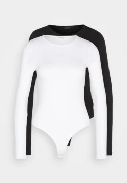 Even&Odd 2 PACK - Long Sleeved Top - Light Pink/black -FOREVER 21 10f13321b26940ce8dd3f213caa3bf49