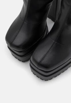 Over-The-Knee Boots - Black -FOREVER 21 12ef44a362eb48f6970f546c63e13dd9