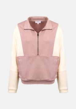 Even&Odd Sweatshirt - Pink/off-white -FOREVER 21 134faae128724c9bb386ddc2a90a04ab