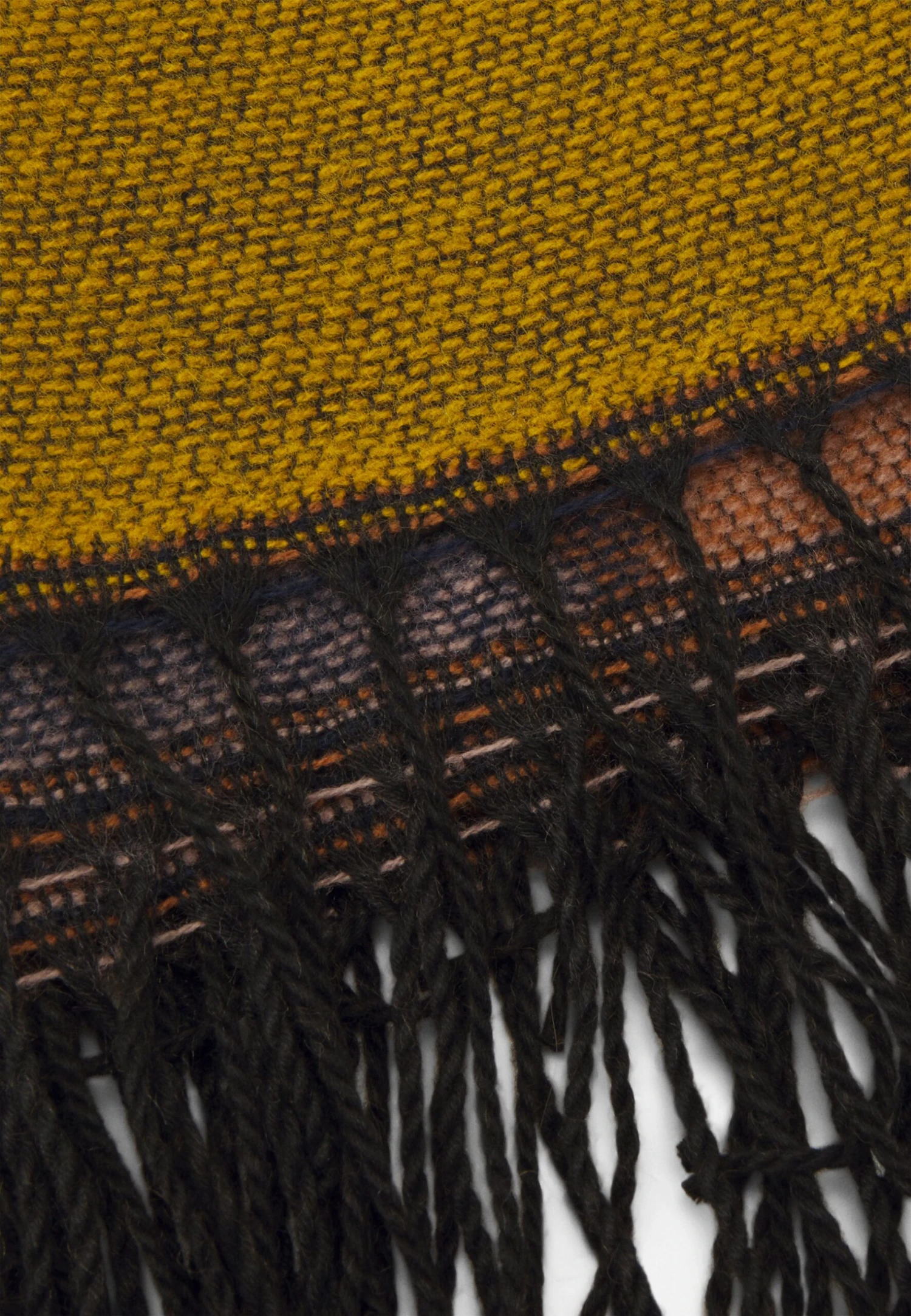 Even&Odd Scarf - Mustard Yellow/Orange 5 Even&Odd Scarf - Mustard Yellow/Orange - Image 3