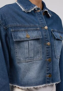 Even&Odd Denim Jacket - Mid Blue Wash 11 Even&Odd Denim Jacket - Mid Blue Wash -FOREVER 21 147324c13cf641ceb698a43664aa56c7