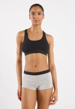 Even&Odd 2 PACK - Bustier - Black/light Grey