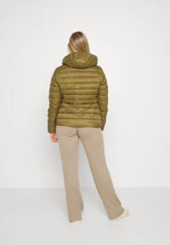 Even&Odd Down Jacket - Khaki -FOREVER 21 18987cee06514b948e5d6d90c020387d