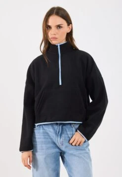 Even&Odd Fleece Jumper - True Black