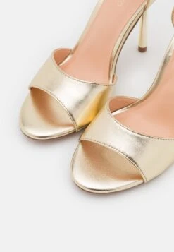 Even&Odd Ankle Cuff Sandals - Gold -FOREVER 21 1a2d9b1c4ef54c67b784f2af397d8dc5