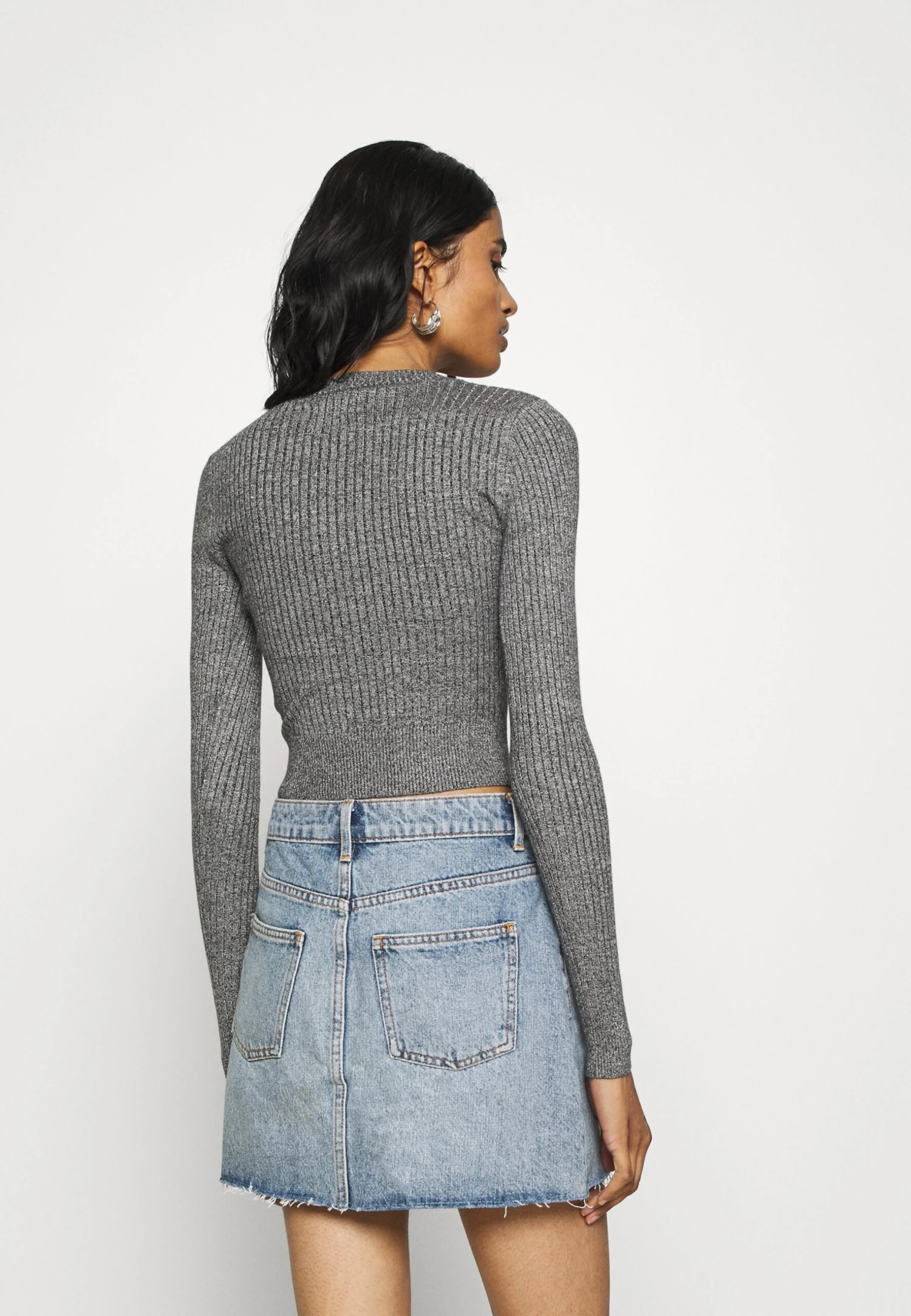 Even&Odd 2 Pack - Jumper - Mottled Grey 6 Even&Odd 2 Pack - Jumper - Mottled Grey - Image 4