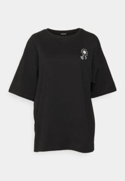 Even&Odd Liz Keep Growing Mascot / 802 - Black - Print T-Shirt - 802 - Black -FOREVER 21 1cb462d7cf0a4df9b133af66f898f5e8