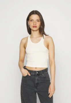 Wide Rib 2 Pack - Top - White/Light Blue -FOREVER 21 1e1a2d1d061e4edd856d93d7b3f4934f