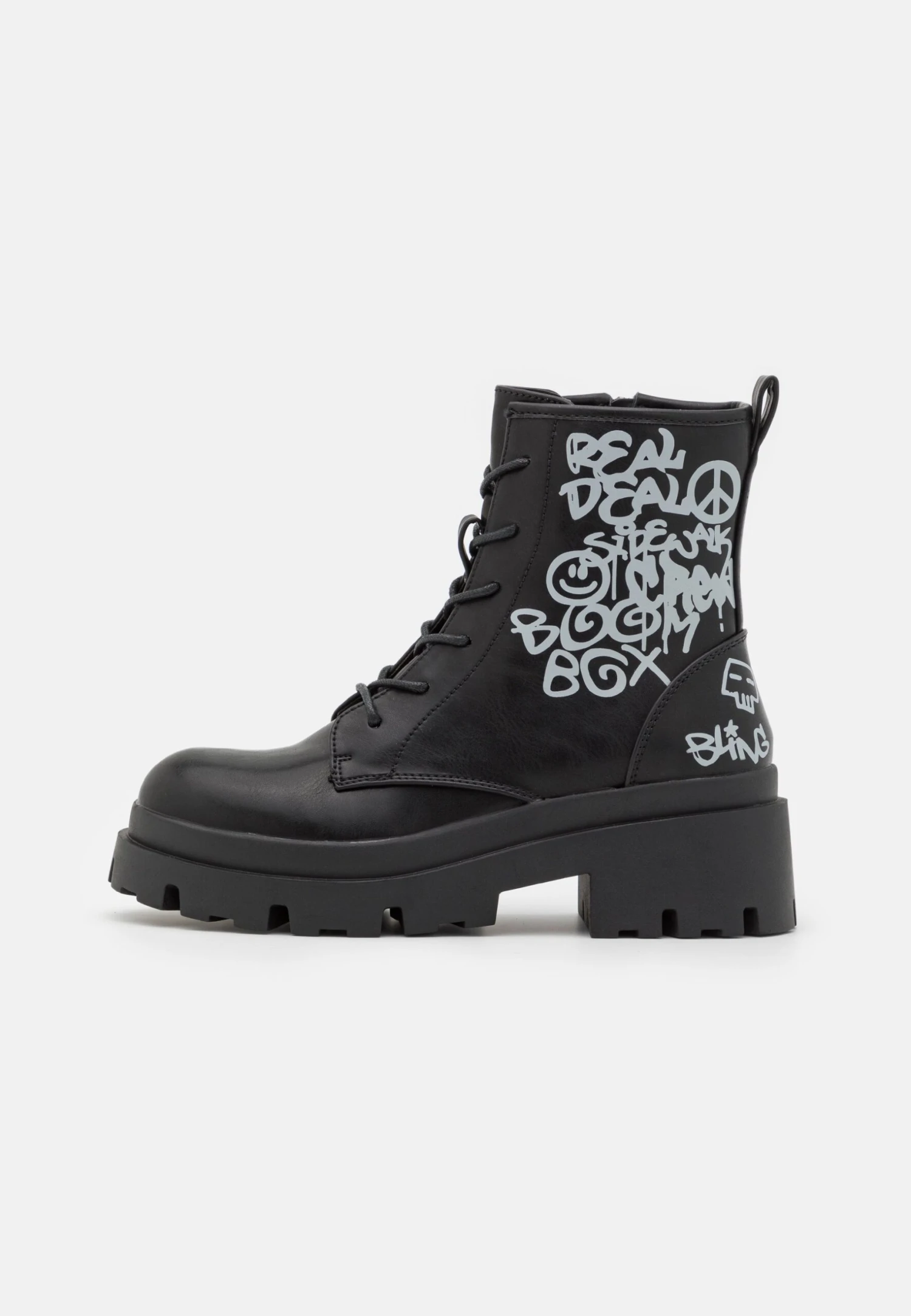 Even&Odd Platform Ankle Boots - Black 4 Even&Odd Platform Ankle Boots - Black - Image 2