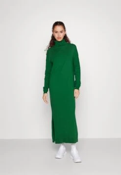 Even&Odd Rollkragen Basic Maxi Strickkleid - Maxi Dress -Green