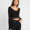 Even&Odd Long Sleeved Top - Black 2 Even&Odd Long Sleeved Top - Black -FOREVER 21 20f9341b9f8c4ac3b3c433b687d416cf