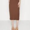 Even&Odd Pencil Skirt - Brown -FOREVER 21 25a07604a11e4ccf83cad03ebc27fad3