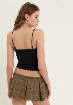 Even&Odd 2 PACK - Top - Black/beige -FOREVER 21 287297ca7fe34d9baef00d539755bb18