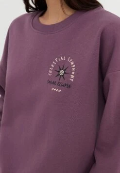 Even&Odd Sweatshirt - Purple -FOREVER 21 291357bf40bb4f1eab79f4cecdf8d100