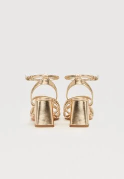 Even&Odd Ankle Cuff Sandals - Gold Coloured -FOREVER 21 29701c043d7b4d0887323200b568bfb9