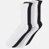 Even&Odd 5 PACK - Socks - Light Grey - 101_white - 001_black - 802