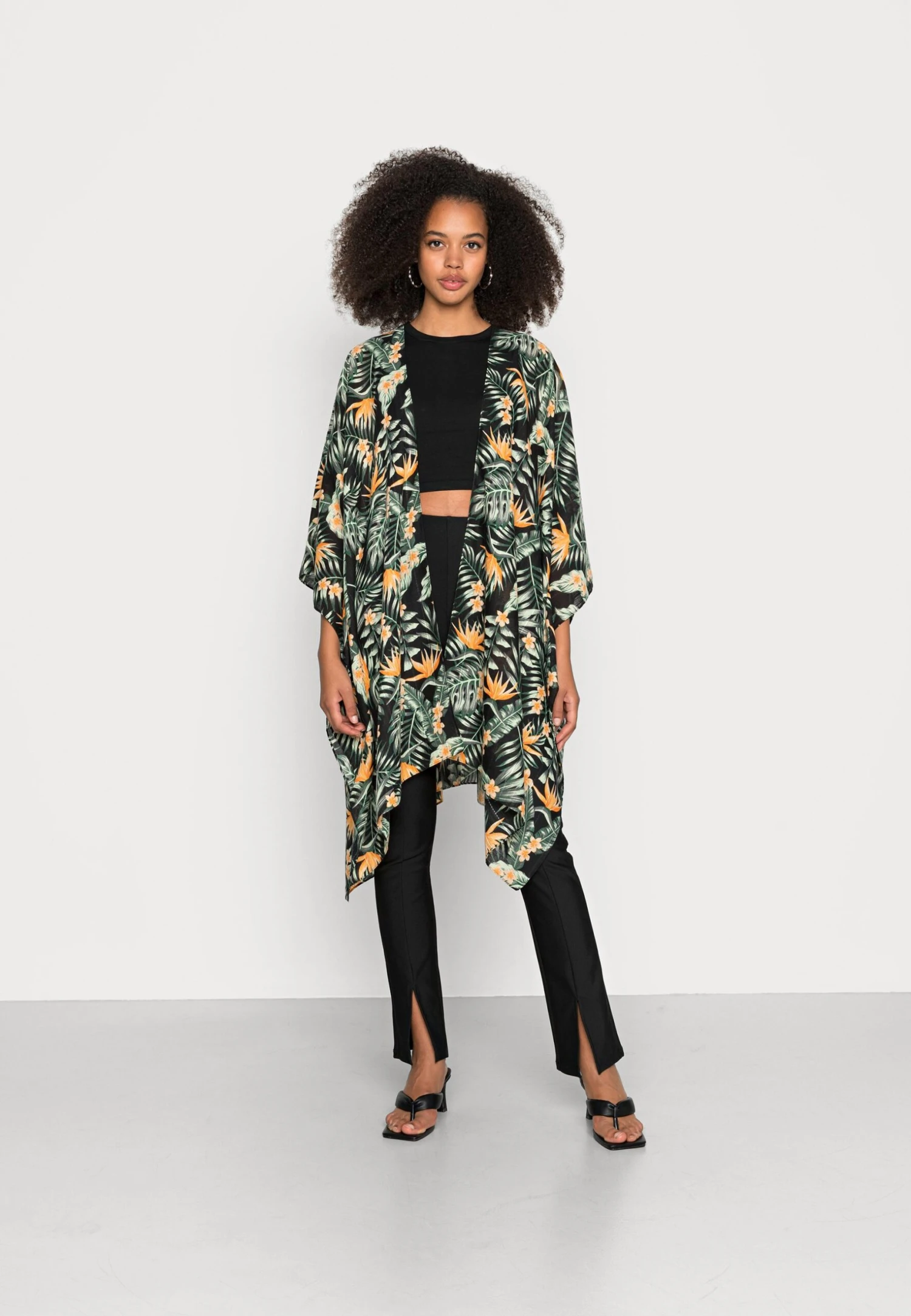 Even&Odd Summer Jacket - Black/Green/Yellow 3 Even&Odd Summer Jacket - Black/Green/Yellow