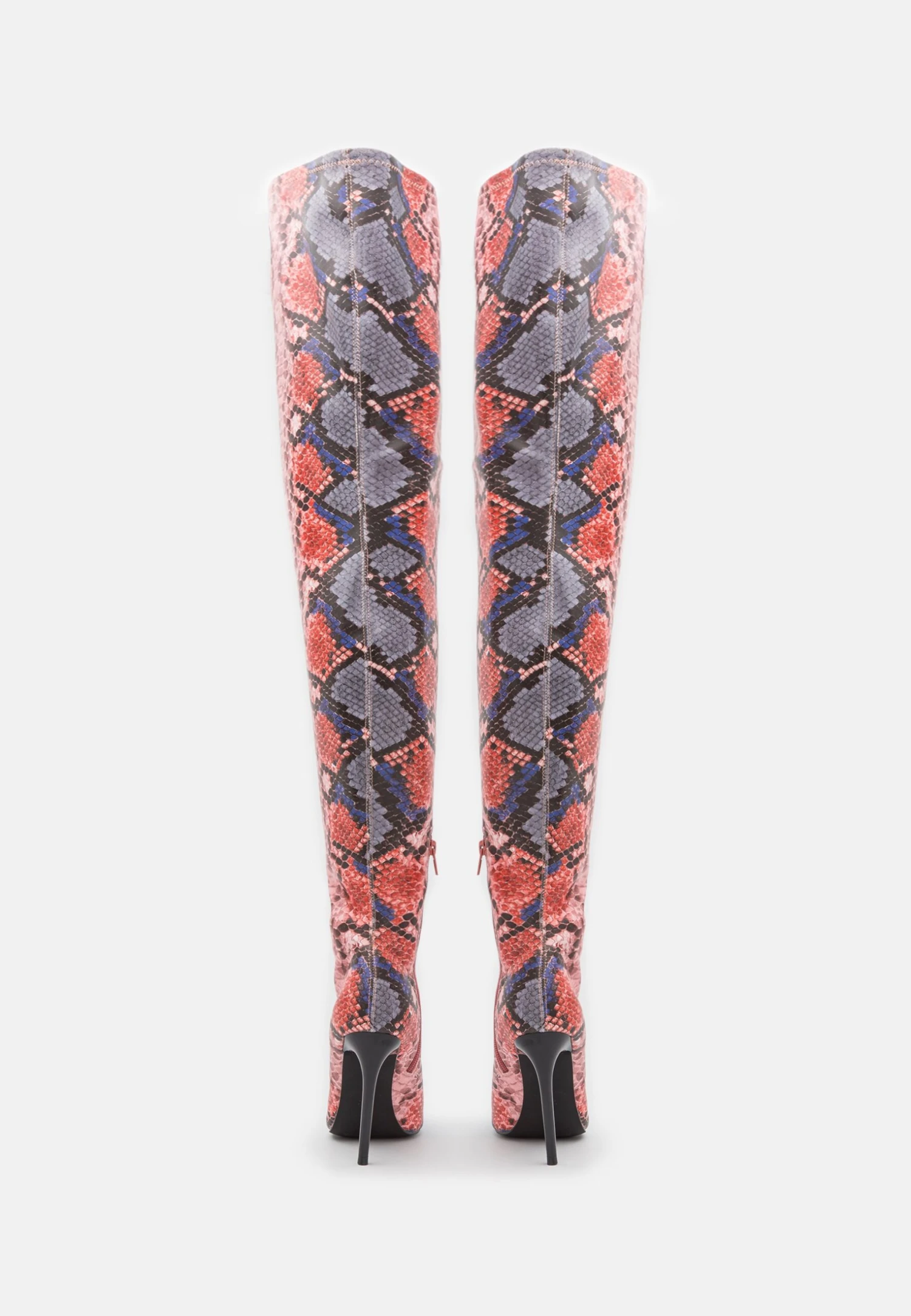 Even&Odd High Heeled Boots - Red 5 Even&Odd High Heeled Boots - Red - Image 3