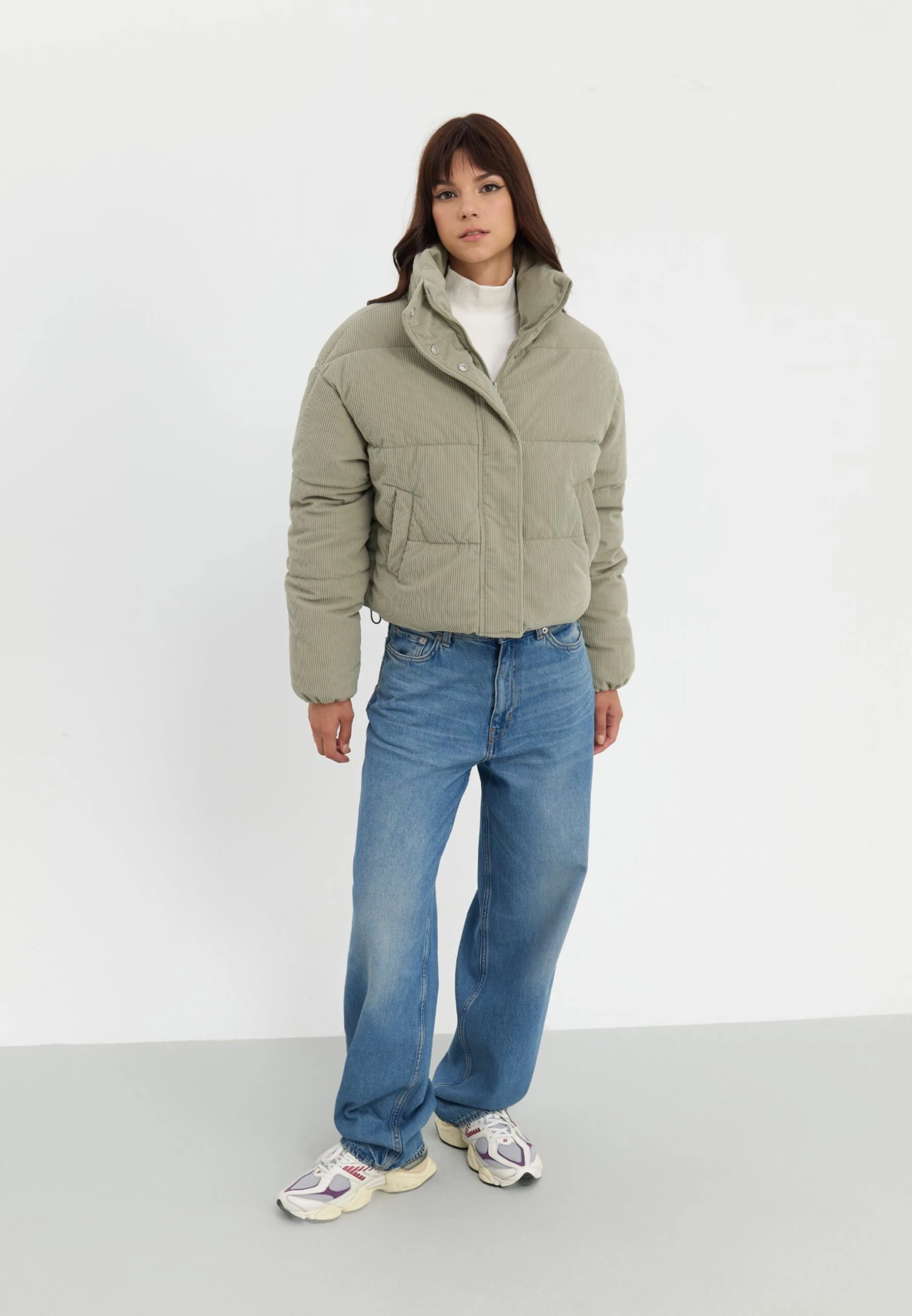 Even&Odd Winter Jacket - Mint 4 Even&Odd Winter Jacket - Mint - Image 2