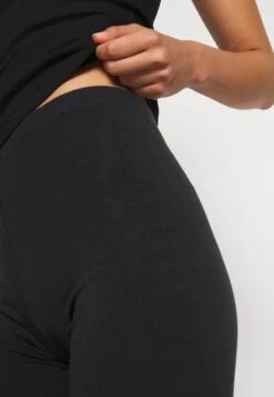 Even&Odd 2 Pack - Leggings - Trousers - Mottled Light Grey/Black -FOREVER 21 30e6cbf50a3c4ef58e74ca0db7de7e1a