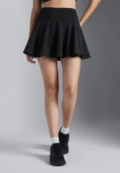 HIGH RISE TENNIS SKIRT - Sports Skirt - Black