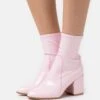 Even&Odd Classic Ankle Boots - Pink -FOREVER 21 37bc2b0ece2e4559a89b2ec9e26fb0c1
