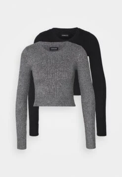 Even&Odd 2 Pack - Jumper - Mottled Grey