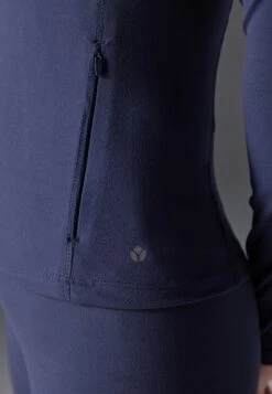 FITTED TRAINING JACKET WITH FULL ZIP AND POCKETS - Training Jacket - Dark Blue -FOREVER 21 39c2071131c54cef944da3d847dc9872