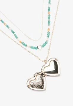 Even&Odd 3 PACK - Necklace - Gold-coloured -FOREVER 21 39fdf98b44f24318bd0107088f2eec05