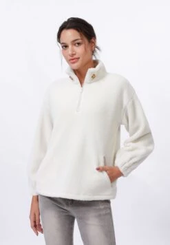 Even&Odd Fleece Jumper - Cream -FOREVER 21 3a122673405d4cd4b43c7f17779a9514