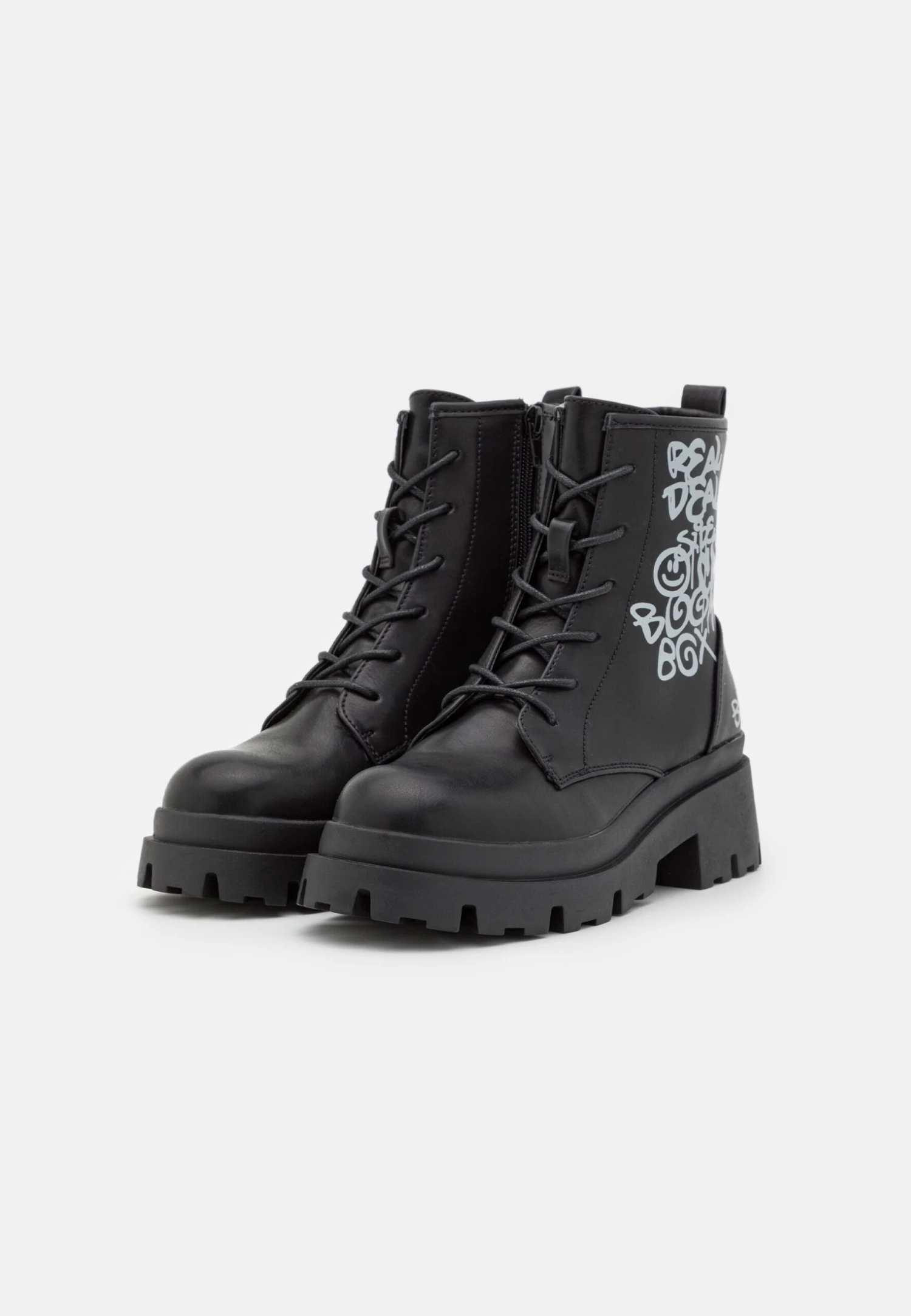 Even&Odd Platform Ankle Boots - Black 5 Even&Odd Platform Ankle Boots - Black - Image 3