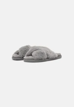 Even&Odd Slippers - Grey -FOREVER 21 3a52843a6725407cbe530a5bb63ab906