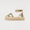 Even&Odd Ankle Strap Ballet Pumps - Gold Coloured 1 Even&Odd Ankle Strap Ballet Pumps - Gold Coloured -FOREVER 21 3b33604ae6a54f47af2ab977ba0a4705