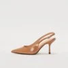 Even&Odd Classic Heels - Beige Toasted Patent